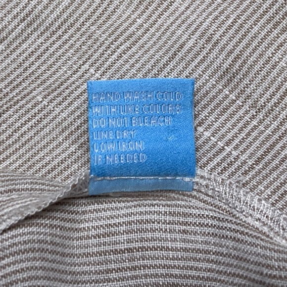 J McLaughlin Fallon Tunic Top Small Linen Popover Relaxed Breathable Minimalist - Picture 8 of 9